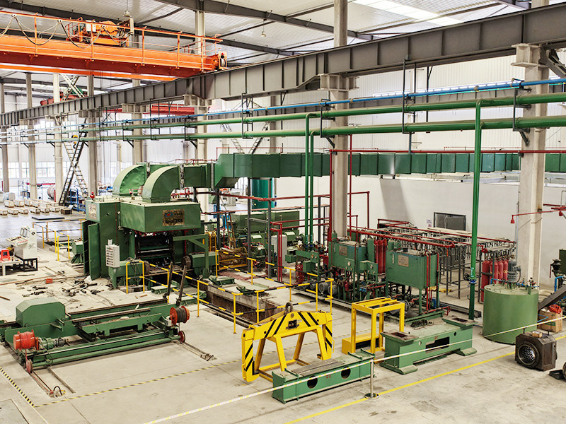 四重不可逆铝箔轧机